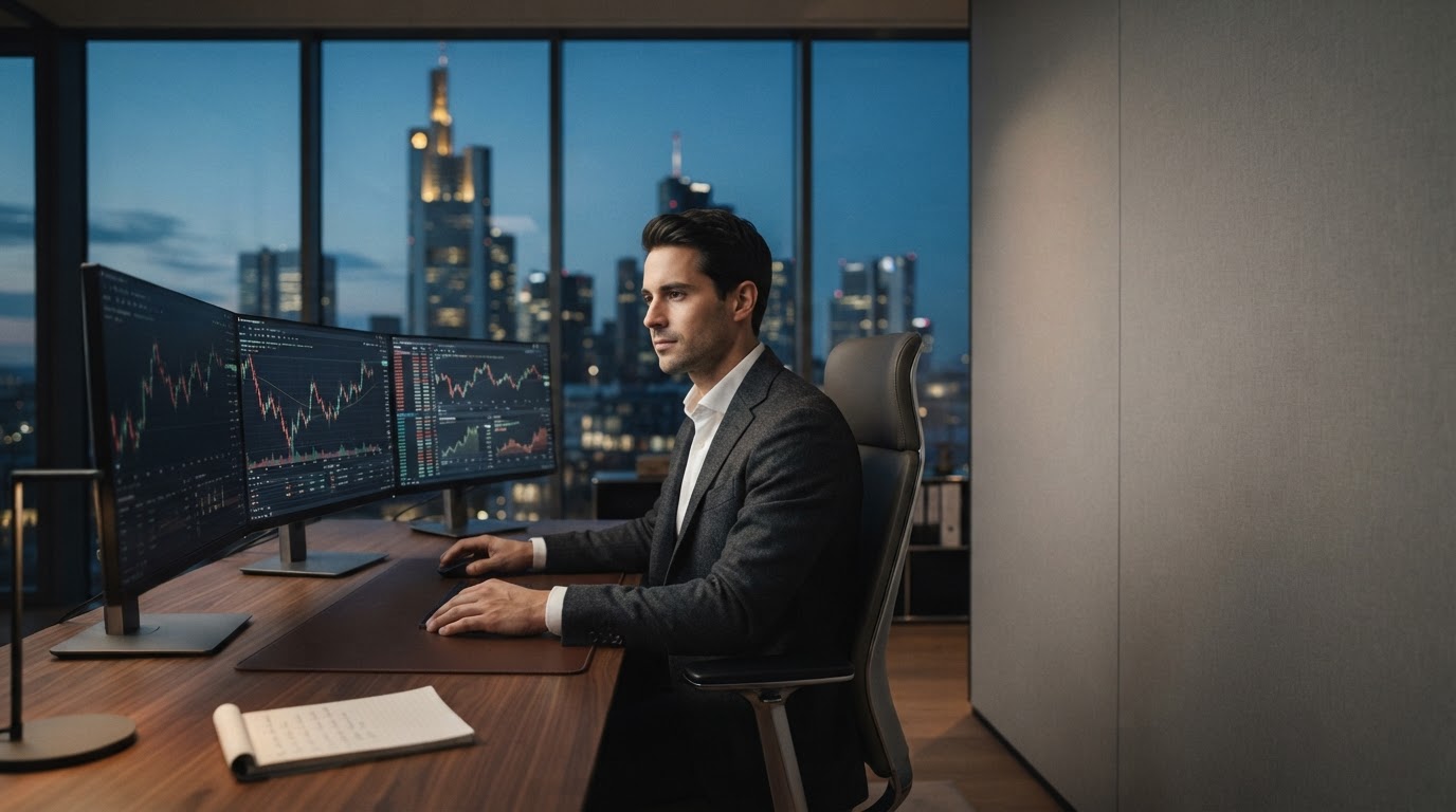 Apex Trading Intelligence abstract visualization of real-time predictive market data